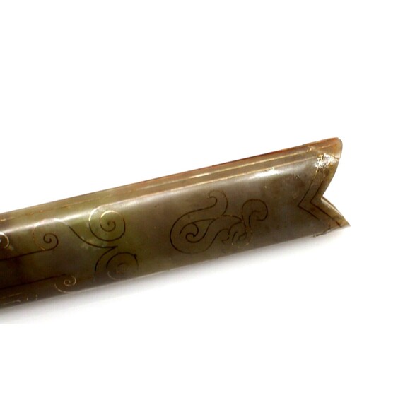 ⚔️  Jade Sword With Jade Scabbard Green 23.5” Good Condition ⚔️ - Picture 10 of 15